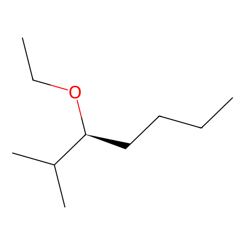 (3S)-3-ethoxy-2-methylheptane structure
