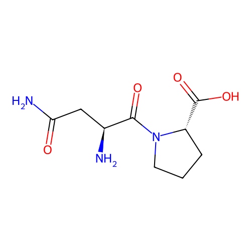 Asparaginyl-proline structure