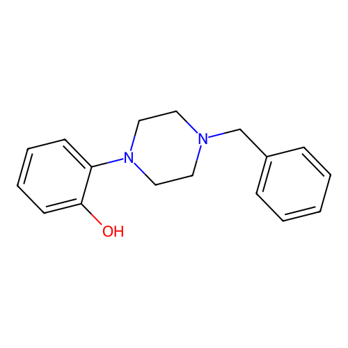 2-(4-Benzylpiperazin-1-yl)phenol structure