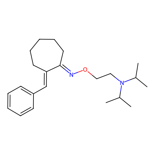 Stirocainide structure