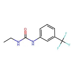 1-Ethyl-3-(3-trifluoromethyl-phenyl)-urea structure