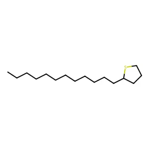 2-Dodecyltetrahydrothiophene structure