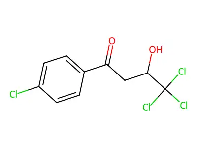 4,4,4-Trichloro-1-(4-chlorophenyl)-3-hydroxybutan-1-one structure