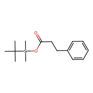 tert-Butyl(dimethyl)silyl 3-phenylpropanoate structure