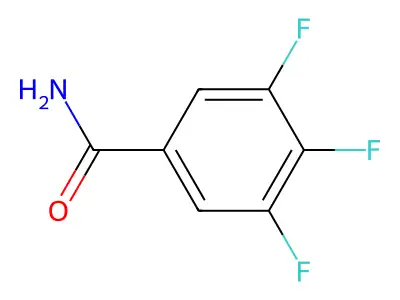 3,4,5-Trifluorobenzamide structure