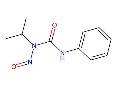 1-Isopropyl-1-nitroso-3-phenylurea structure