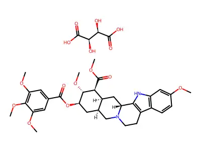 Serpentintartrat structure
