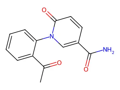 N-(2-acetylphenyl)-6-oxo-1H-pyridine-3-carboxamide structure