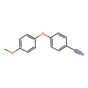 4-(4-Methoxyphenoxy)benzonitrile structure