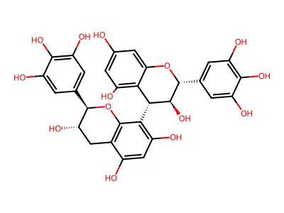 Prodelphinidin B9 structure
