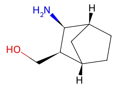 (3-Aminobicyclo(2.2.1)heptan-2-yl)methanol structure