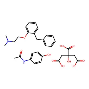 Percogesic structure