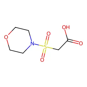 2-Morpholin-4-ylsulfonylacetic acid structure