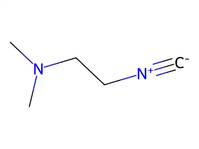 2-Isocyano-N,N-dimethylethanamine structure