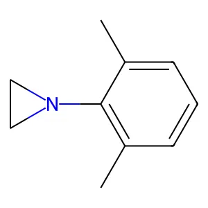 N-(2,6-Dimethylphenyl)aziridine structure