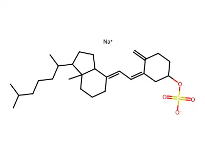 Vitamin D3 sulfoconjugate structure