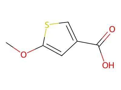 5-Methoxythiophene-3-carboxylic acid structure