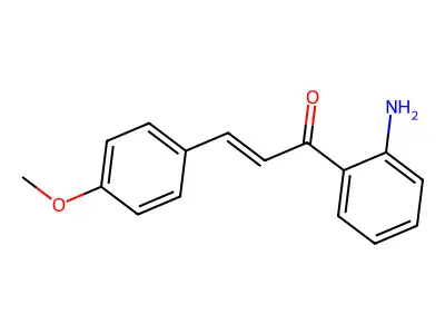 2-Propen-1-one, 1-(2-aminophenyl)-3-(4-methoxyphenyl)- structure