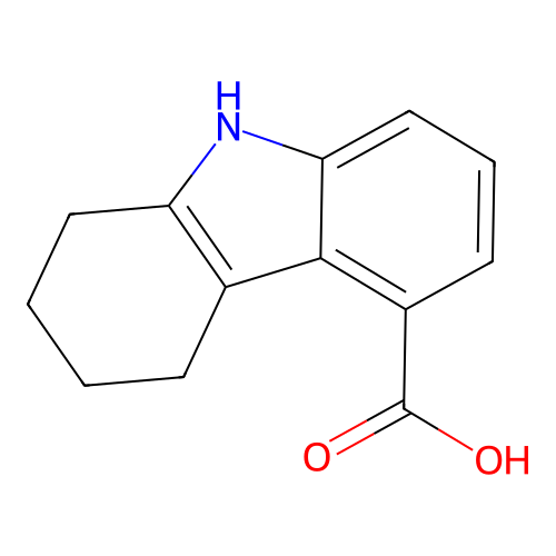 2,3,4,9-tetrahydro-1H-carbazole-5-carboxylic acid structure