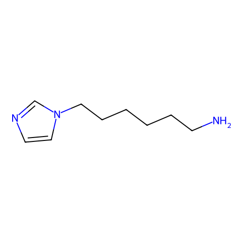 1H-Imidazole-1-hexanamine structure
