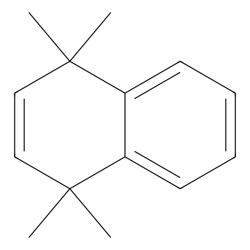 1,1,4,4-Tetramethyl-1,4-dihydronaphthalene structure