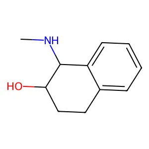 1-(Methylamino)-1,2,3,4-tetrahydronaphthalen-2-ol structure