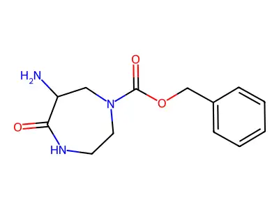 1-Cbz-[1,4]diazepan-5-one structure