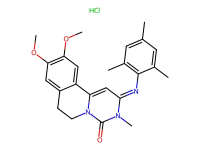 Trequinsin hydrochloride structure