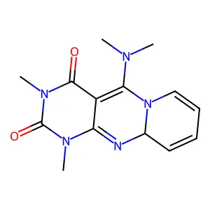 5-(Dimethylamino)-1,3-dimethyl-1,10a-dihydro-2H-pyrido[1,2-a]pyrimido[4,5-d]pyrimidine-2,4(3H)-dione structure