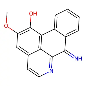 1H-Dibenzo(de,g)quinolin-1-one, 7-amino-2-methoxy- structure
