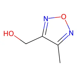 (4-Methyl-1,2,5-oxadiazol-3-yl)methanol structure