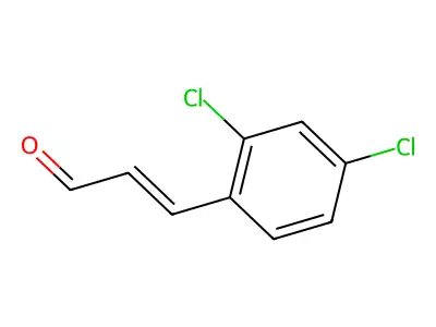 3-(2,4-Dichlorophenyl)prop-2-enal structure