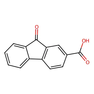 Fluorenone-2-carboxylic acid structure