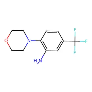 N-(2-Amino-4-(trifluoromethyl)phenyl)morpholine structure