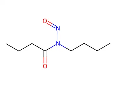 N-Butyl-N-nitrosobutyramide structure