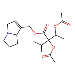 Diacetylsupinine structure