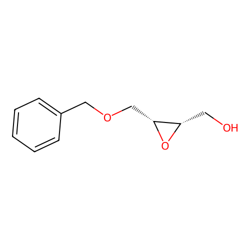 ((2S,3R)-3-{[(phenylmethyl)oxy]methyl}-2-oxiranyl)methanol structure