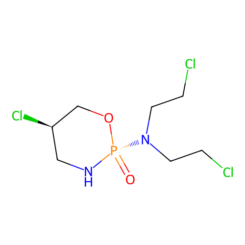 trans-5-Chlorocyclophosphamide structure