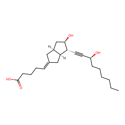13,14-Didehydro-20-methylcarboprostacyclin structure