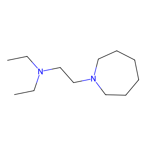 2-(氮杂环庚烷-1-基)-N,N-二乙基乙胺 structure