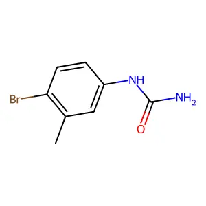 (3-Methyl-4-bromophenyl)urea structure