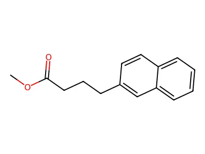Methyl 4-(2-naphthyl)butyrate structure