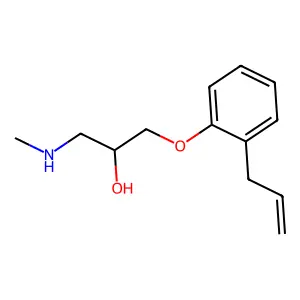 1-(2-Allyl-phenoxy)-3-methylamino-propan-2-ol structure