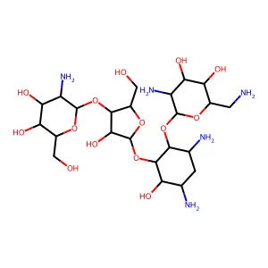 6'''-Deamino-6'''-hydroxyneomycin B structure