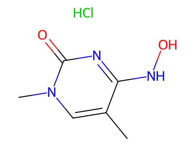 1-Methyl-N(4)-hydroxycytosine structure