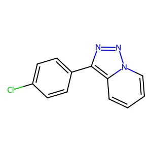 3-(4-Chlorophenyl)triazolo[1,5-a]pyridine structure