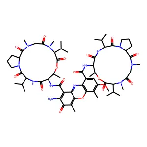 7-Methoxyactinomycin D dihydrate structure