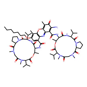7-(Heptyloxy)actinomycin D structure