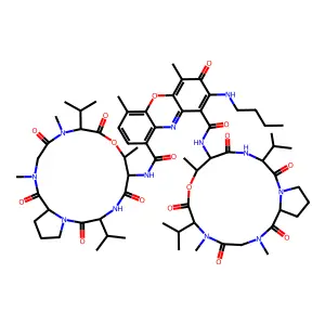 N-Butylactinomycin D structure