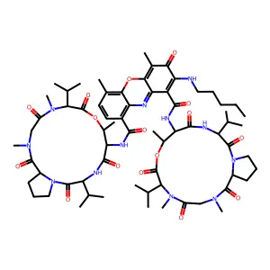 N-Pentylactinomycin D structure